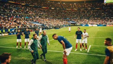 لاعب فريق ليفربول الإنجليزي خلال تواجده مع المنتخب الفرنسي في مباراة دولية