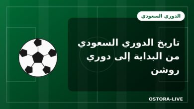 تاريخ الدوري السعودي: من أول نسخة رسمية إلى عصر دوري روشن